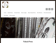 Tablet Screenshot of fabulapress.com